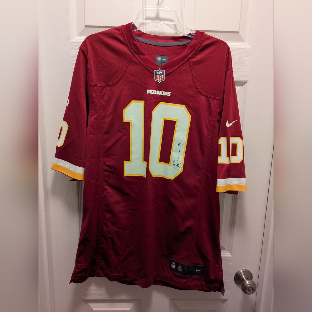 Vintage Robert Griffin III heavyweight Jersey, authentic NFL gear. Worn once